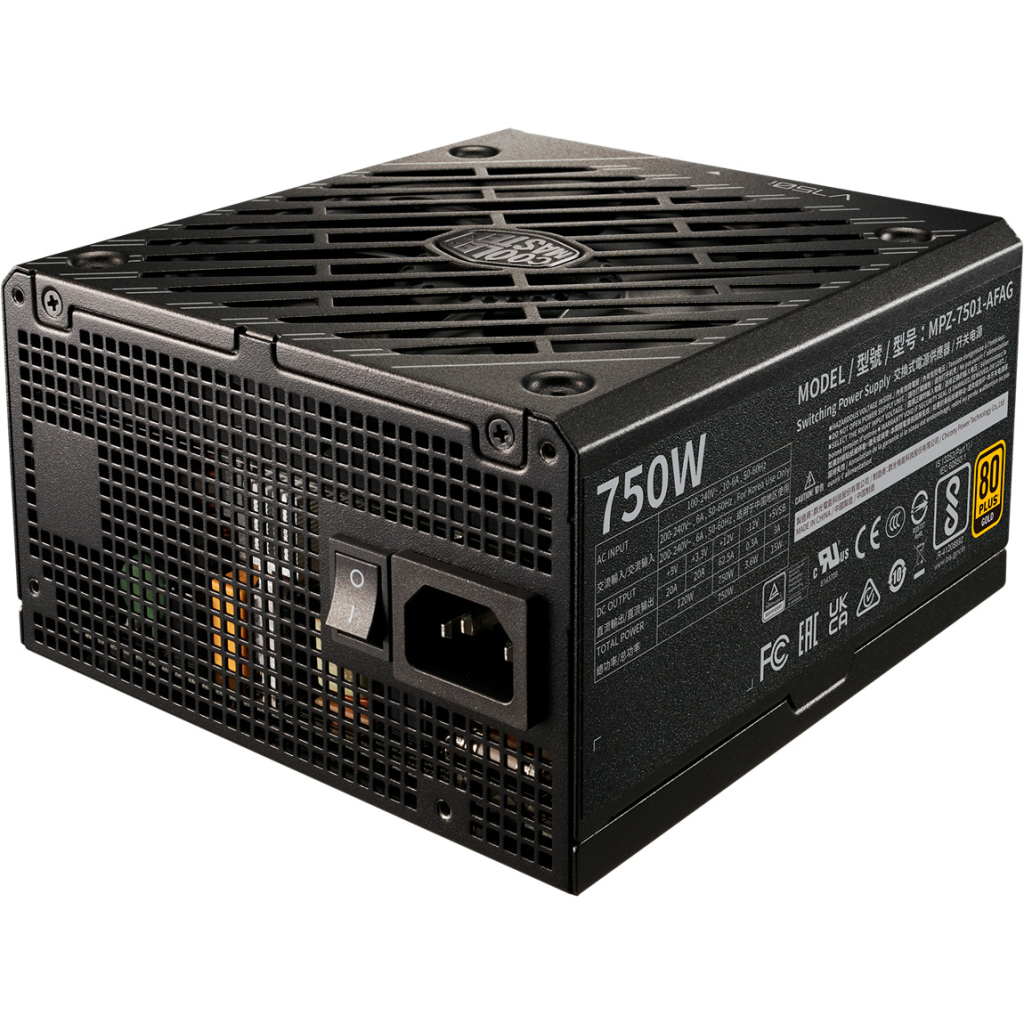 Блок питания CoolerMaster 750W V750 Gold i multi (MPZ-7501-AFAG-BEU) - 1 Блок питания CoolerMaster 750W V750 Gold i multi (MPZ-7501-AFAG-BEU) - 1