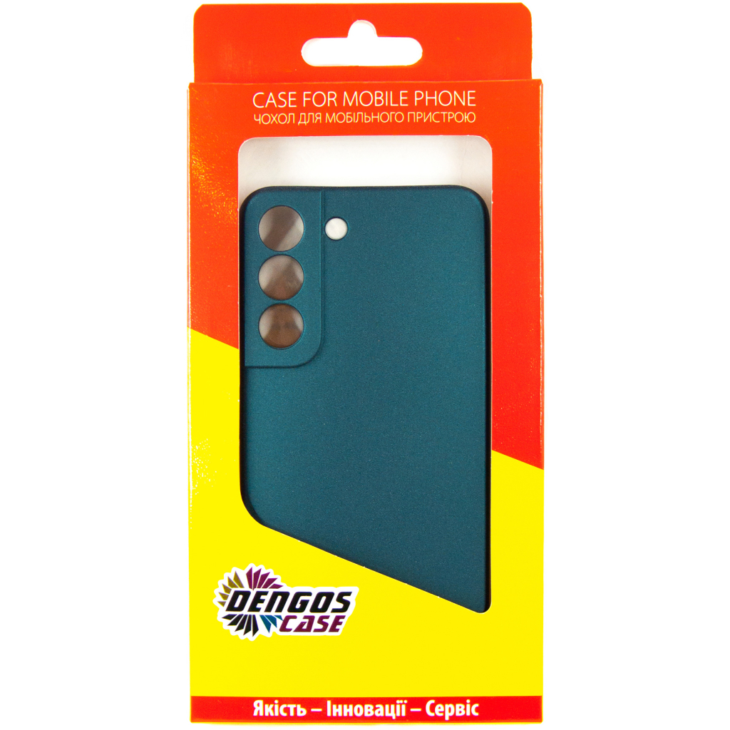 Чехол для моб. телефона Dengos Soft Samsung Galaxy S22 (green) (DG-TPU-SOFT-21) - 4