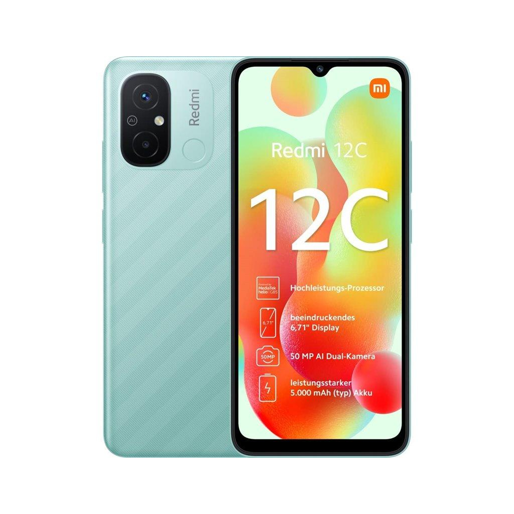 Мобильный телефон Xiaomi Redmi 12C 4/128GB Mint Green