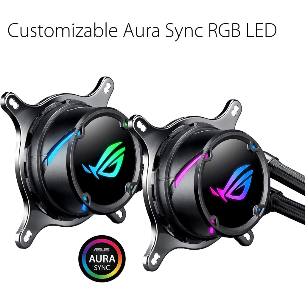 Система водного охлаждения ASUS ROG-STRIX-LC-120 RGB (90RC0051-M0UAY0) - 2