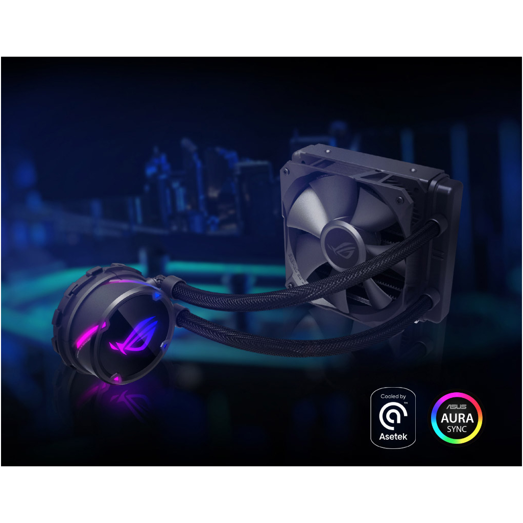 Система водного охлаждения ASUS ROG-STRIX-LC-120 RGB (90RC0051-M0UAY0) - 4