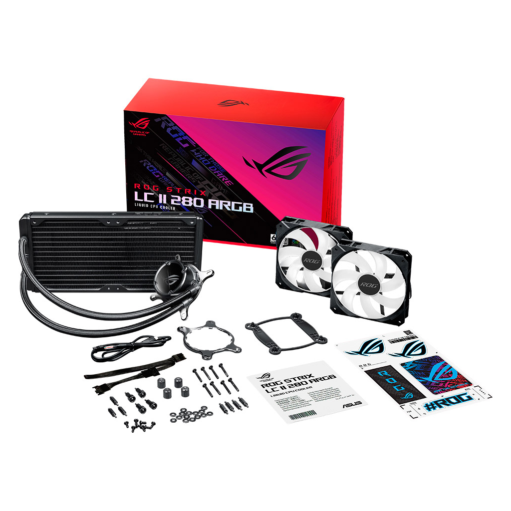 Система водного охлаждения ASUS ROG-STRIX-LC-II-280 ARGB (90RC00C1-M0UAY0) - 7