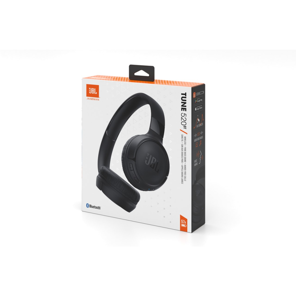 Наушники JBL Tune 520BT Black (JBLT520BTBLKEU) - 3