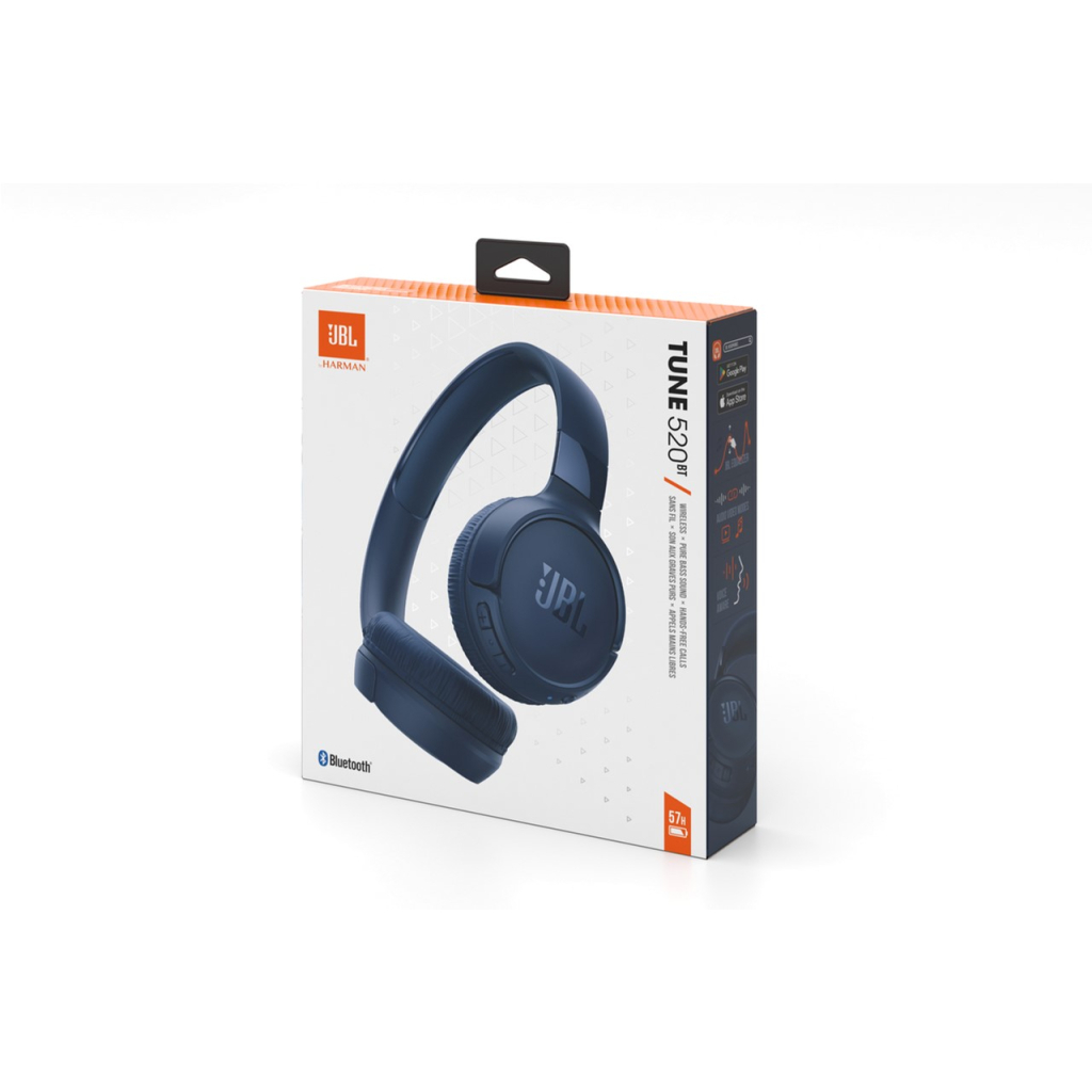 Наушники JBL Tune 520BT Blue (JBLT520BTBLUEU) - 3