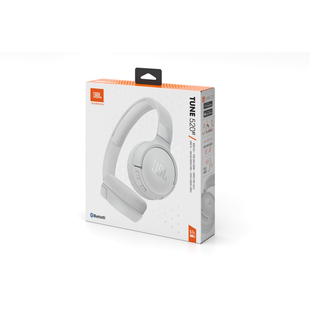 Наушники JBL Tune 520BT White (JBLT520BTWHTEU) - 3