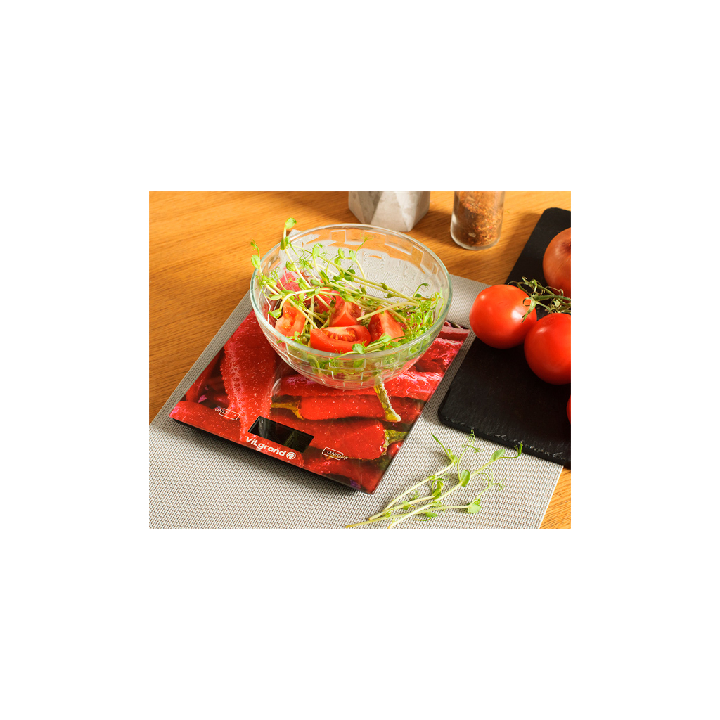 Весы кухонные Vilgrand VKS-525 Peppers - 2