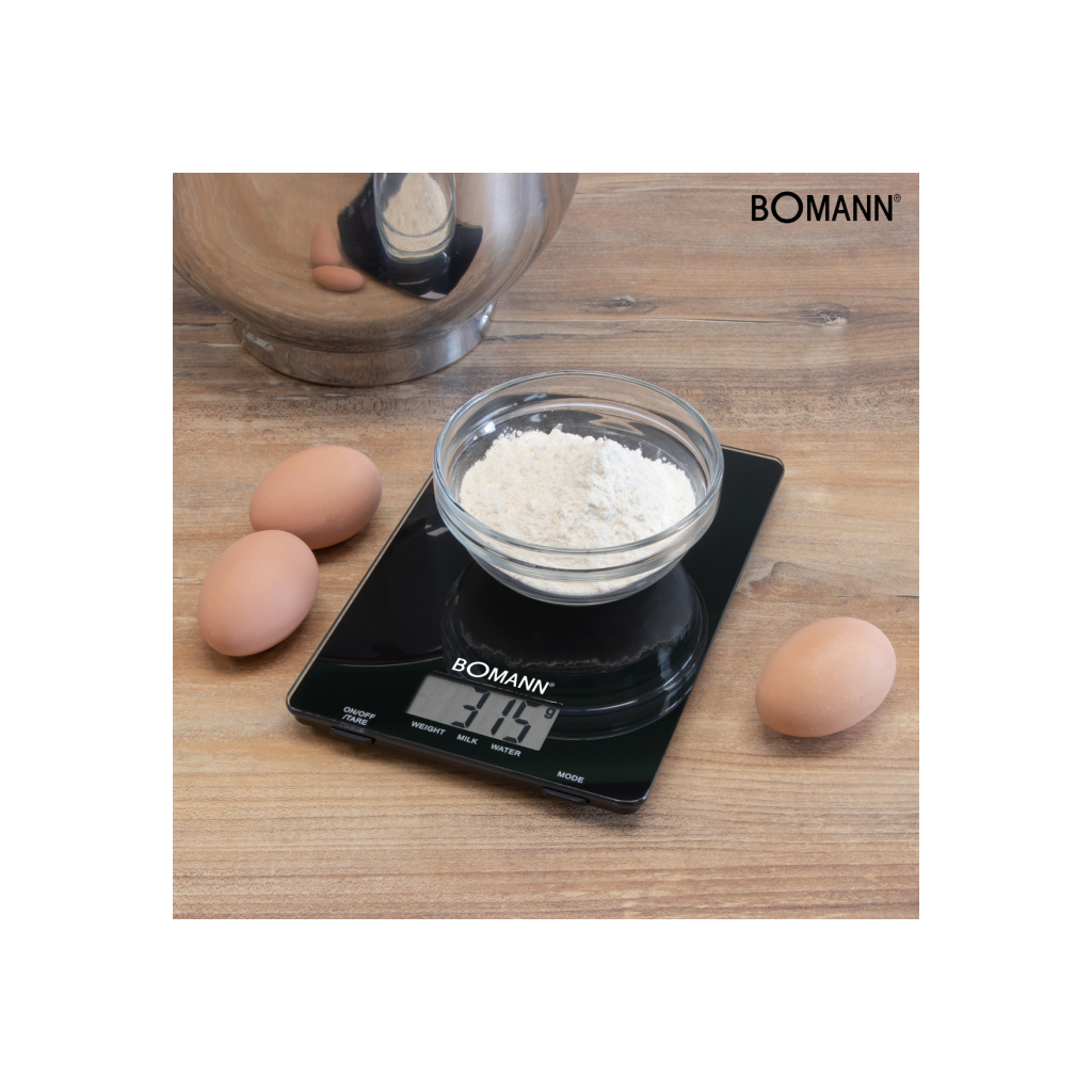 Весы кухонные Bomann KW 1515 CB black (KW1515CB black) - 4