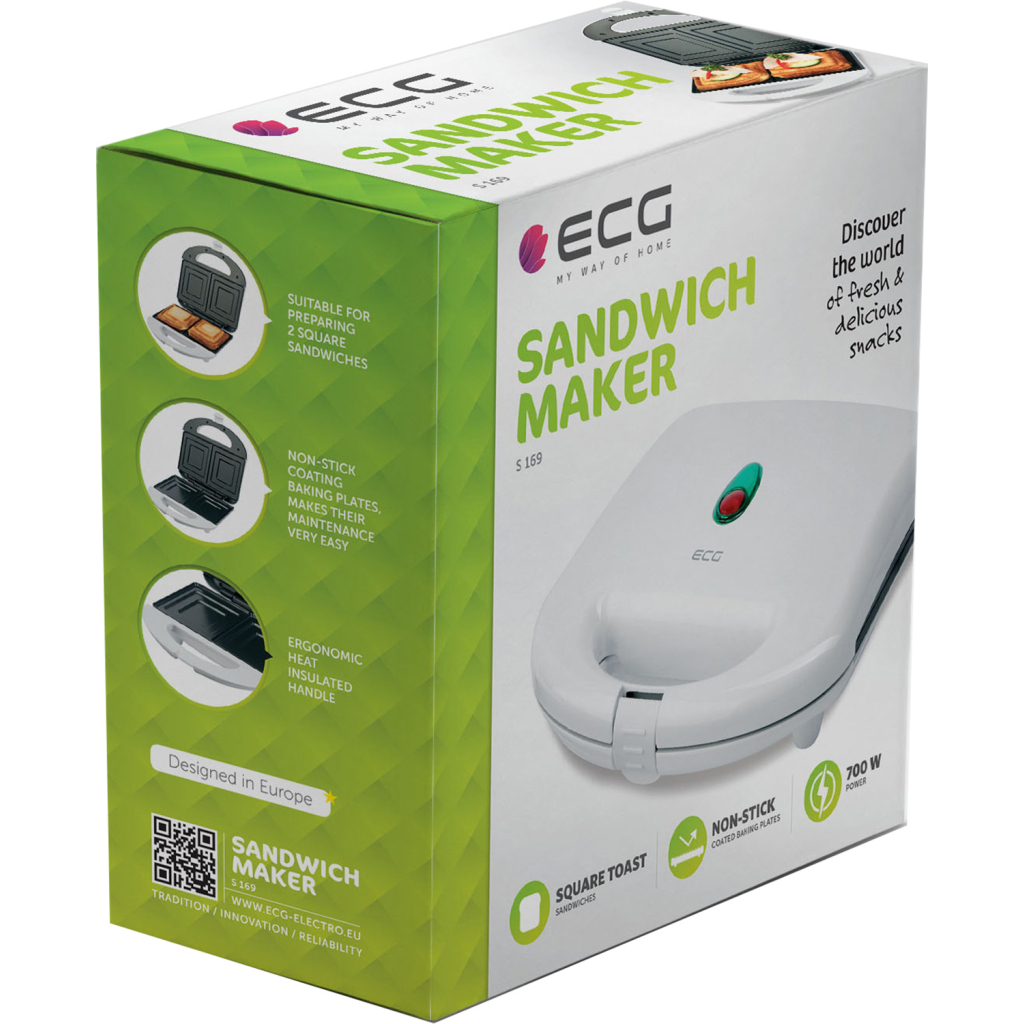 Сэндвичница ECG S 169 (S169) - 4
