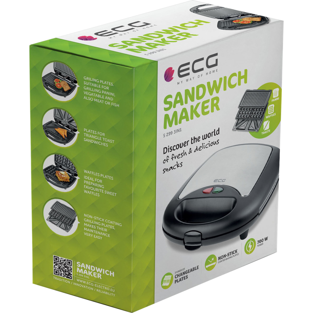 Сэндвичница ECG S 299 (S299) - 6