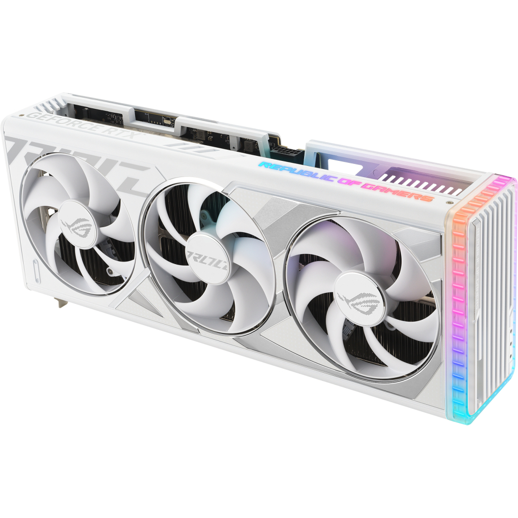Видеокарта ASUS GeForce RTX4090 24GB ROG STRIX WHITE OC (ROG-STRIX-RTX4090-O24G-WHITE) - 3