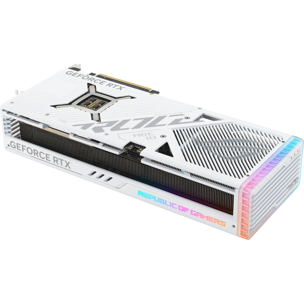 Видеокарта ASUS GeForce RTX4090 24GB ROG STRIX WHITE OC (ROG-STRIX-RTX4090-O24G-WHITE) - 5