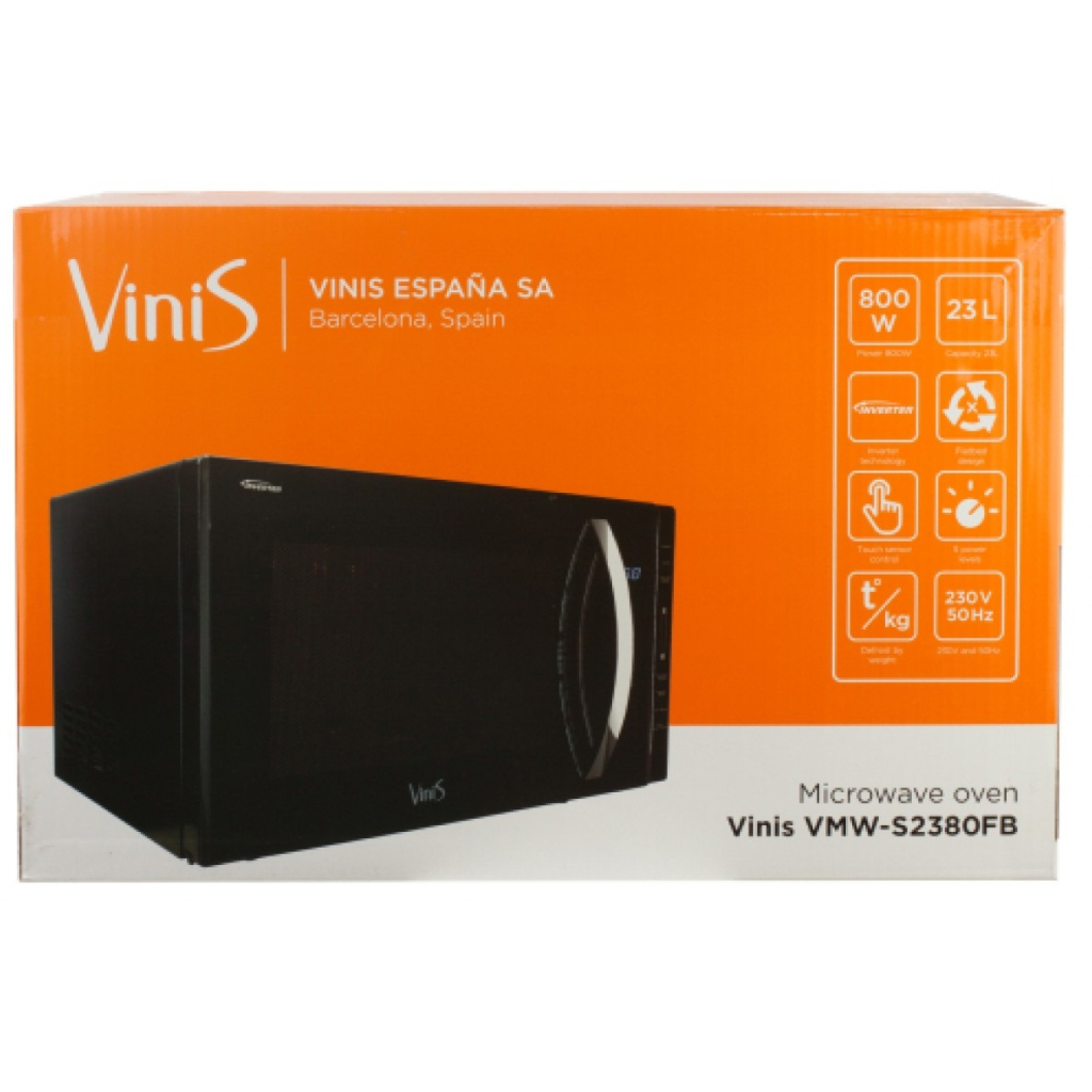 Микроволновая печь Vinis VMW-S2380FB - 6 Микроволновая печь Vinis VMW-S2380FB - 6