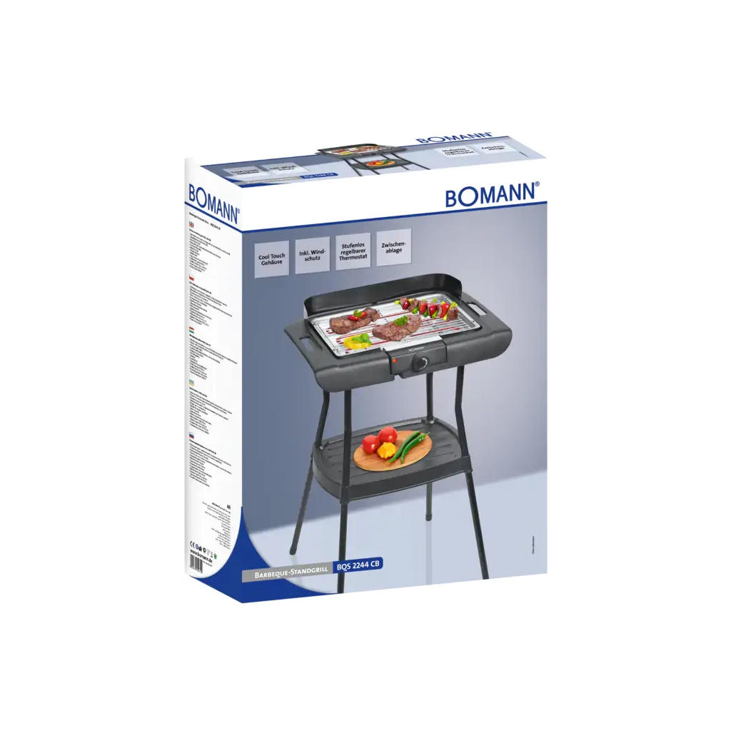 Электрогриль Bomann BQS 2244 СВ (BQS2244СВ) - 1