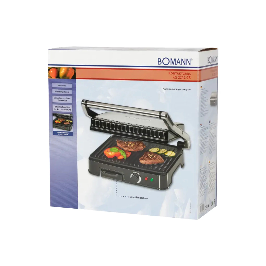 Электрогриль Bomann KG 2242 СВ (KG2242СВ) - 1