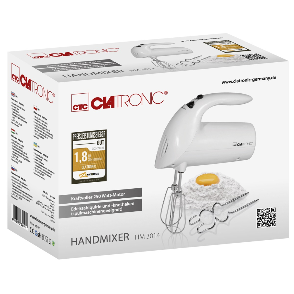 Миксер Clatronic HM 3014 White (HM3014 White) - 2