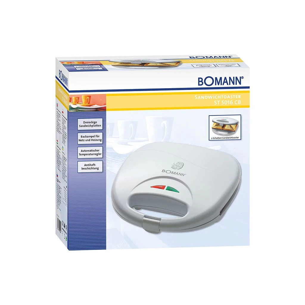 Сэндвичница Bomann ST5016 CB white (ST5016CB white) - 2