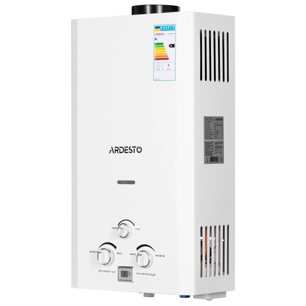 Проточный водонагреватель Ardesto TFGBH-10B-X1-WHITE - 1