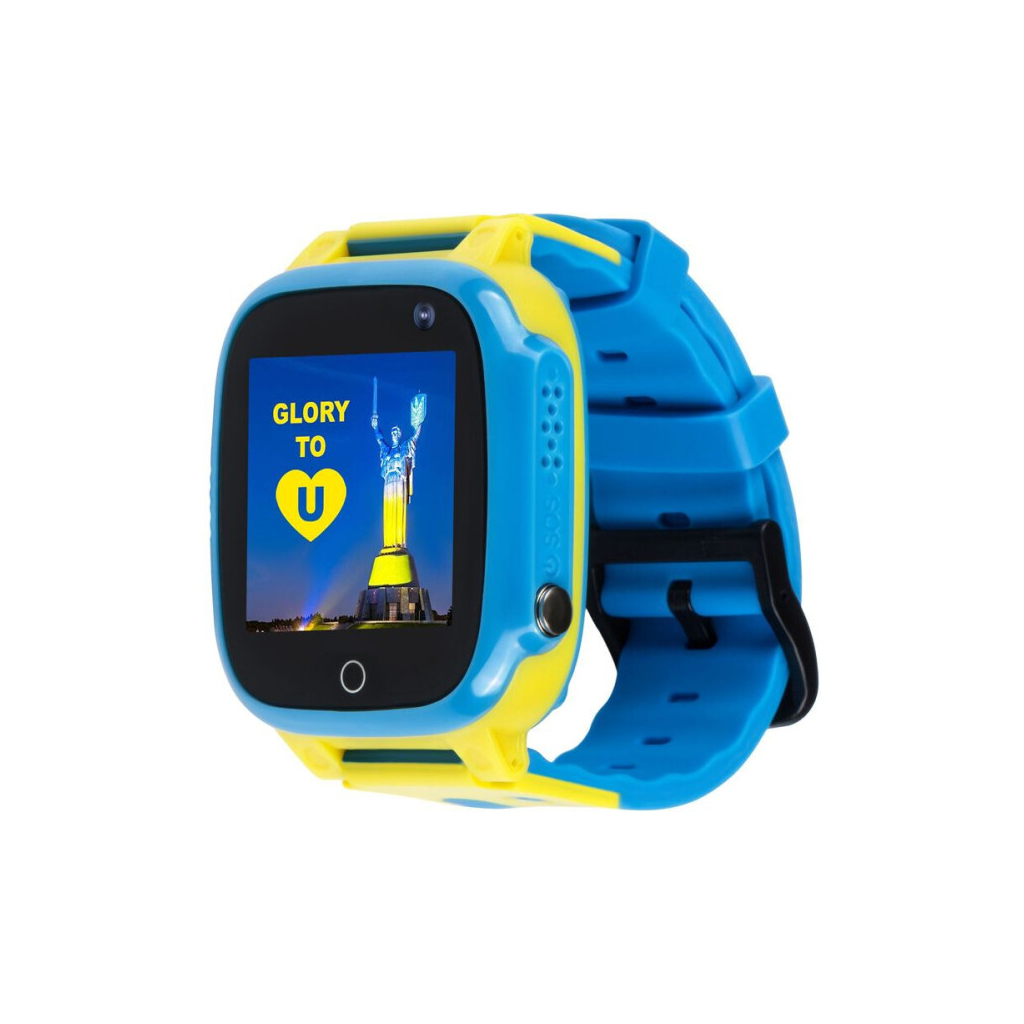 Смарт-часы Amigo GO008 GLORY GPS WIFI Blue-Yellow (976267) - 1