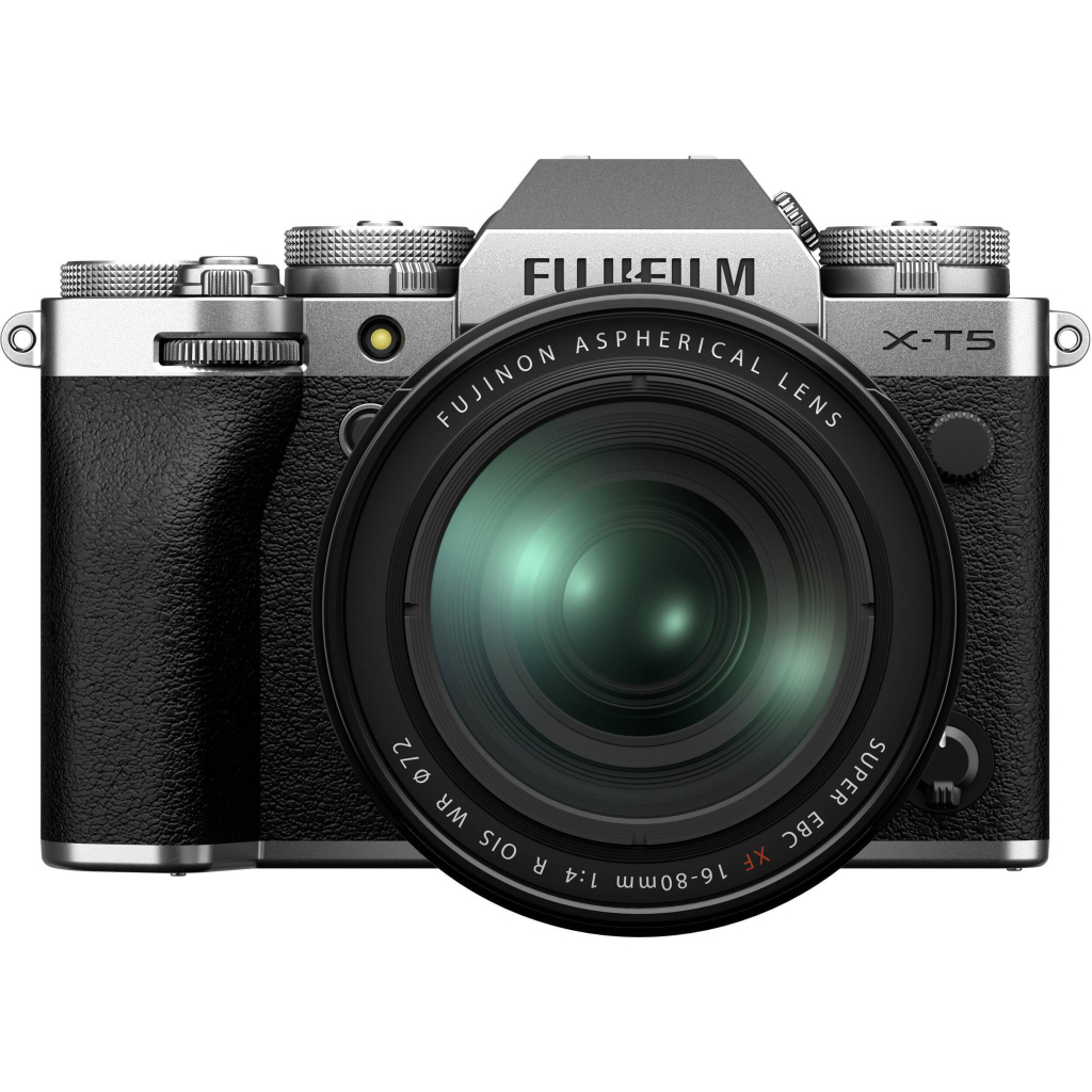 Цифровой фотоаппарат Fujifilm X-T5 + XF 16-80 F4 Kit Silver (16782600) Цифровой фотоаппарат Fujifilm X-T5 + XF 16-80 F4 Kit Silver (16782600)