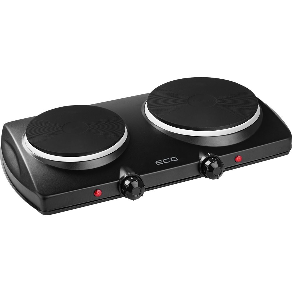 Настольная плита ECG EV 2512 Black - 1 Настольная плита ECG EV 2512 Black - 1