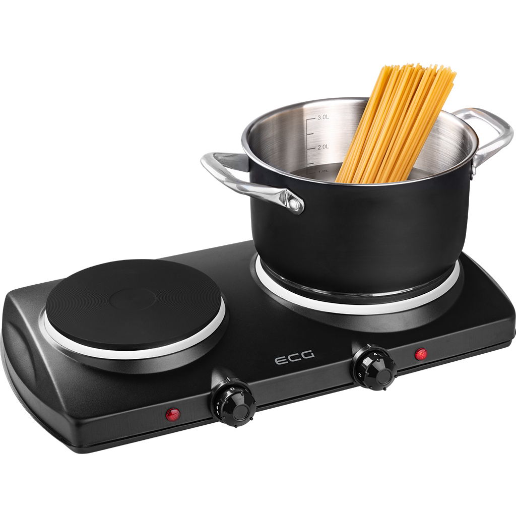 Настольная плита ECG EV 2512 Black - 3 Настольная плита ECG EV 2512 Black - 3