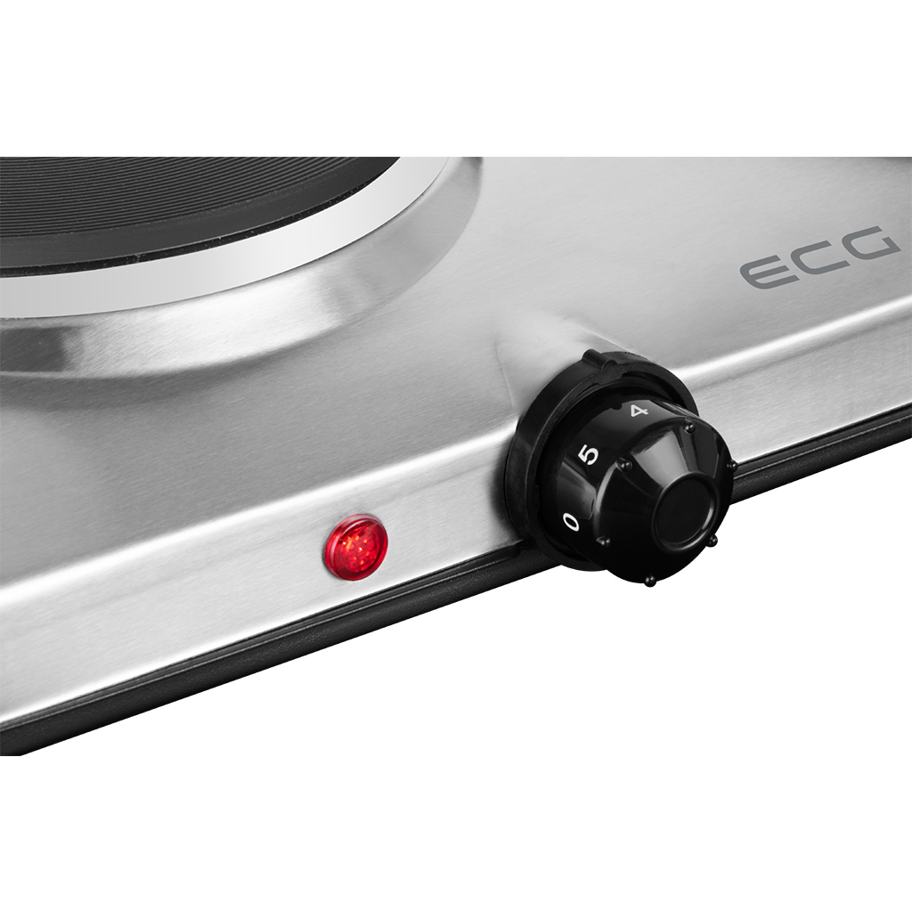 Настольная плита ECG EV 2512 Stainless - 3