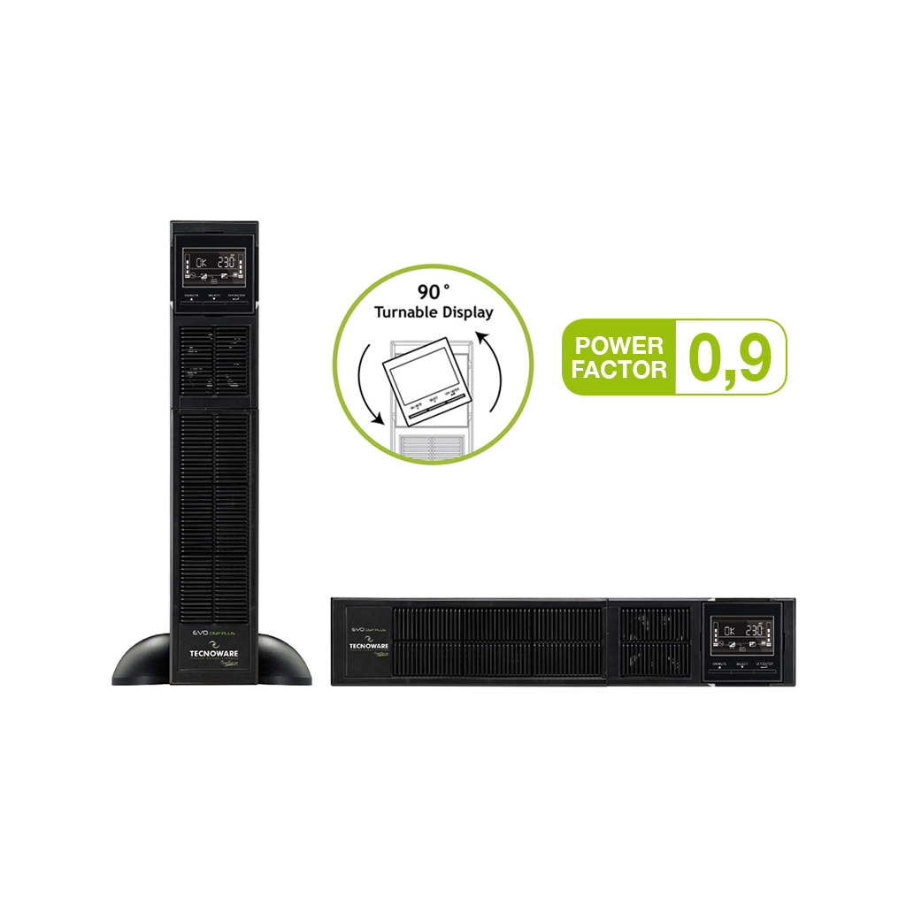 Источник бесперебойного питания TECNOWARE EVO DSP PLUS 1200 (FGCEDP1202RTIEC) - 4