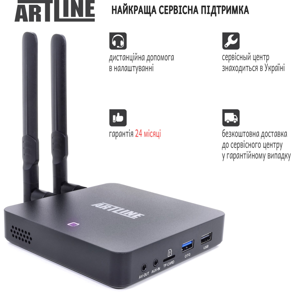 Медиаплеер Artline TvBox KM6 (KM6) - 8