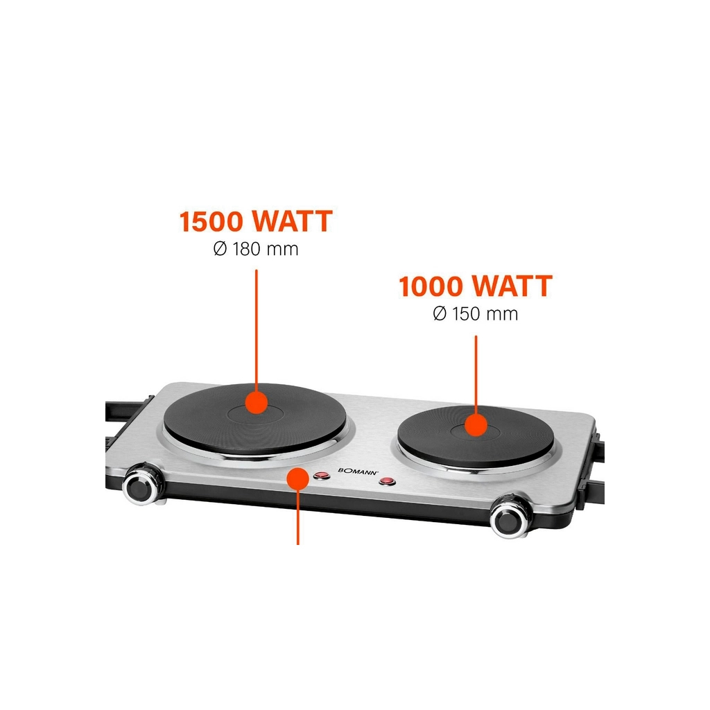 Настольная плита Bomann DKP 5033 CB - 1