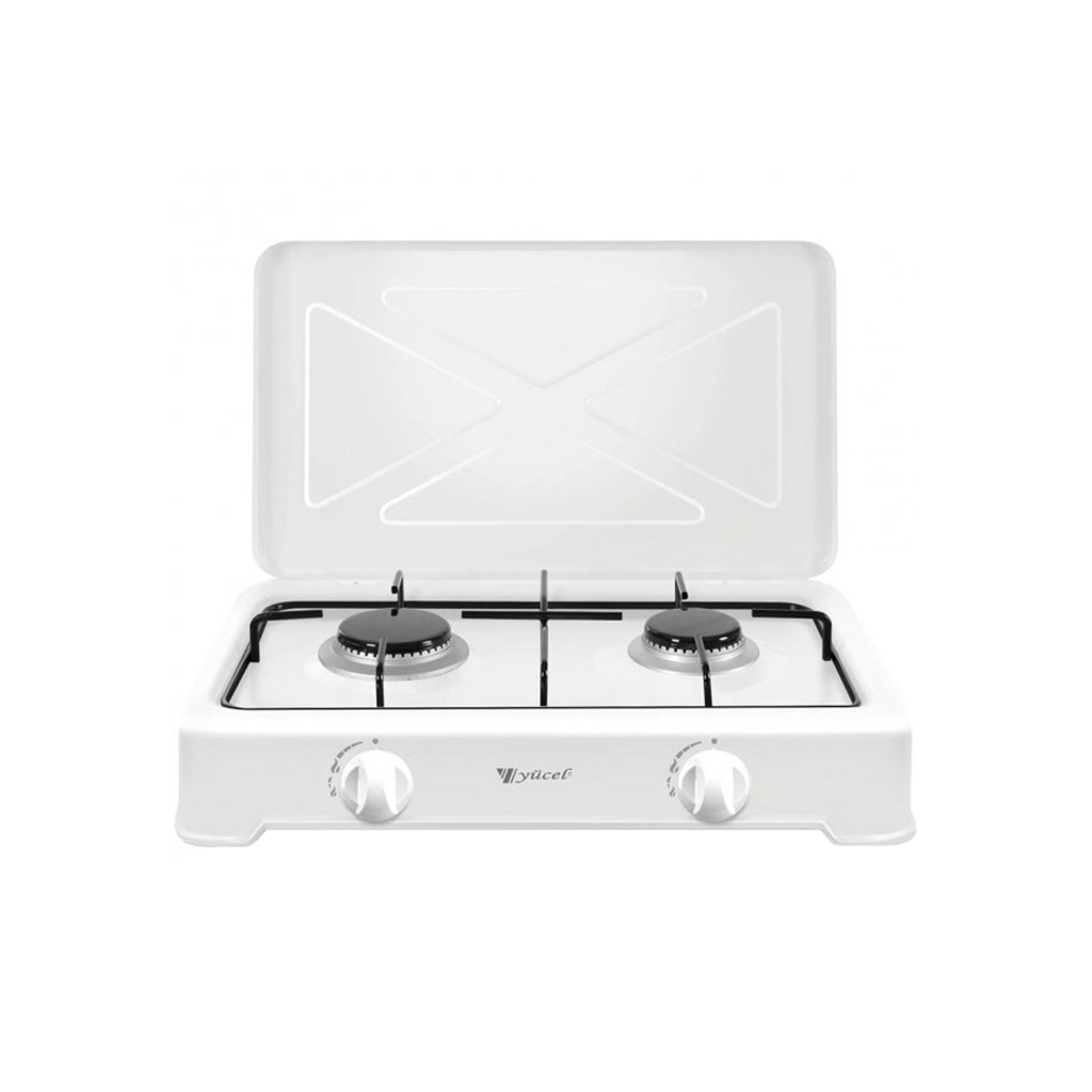 Настольная плита YUCEL O-200-LPG white - 1 Настольная плита YUCEL O-200-LPG white - 1