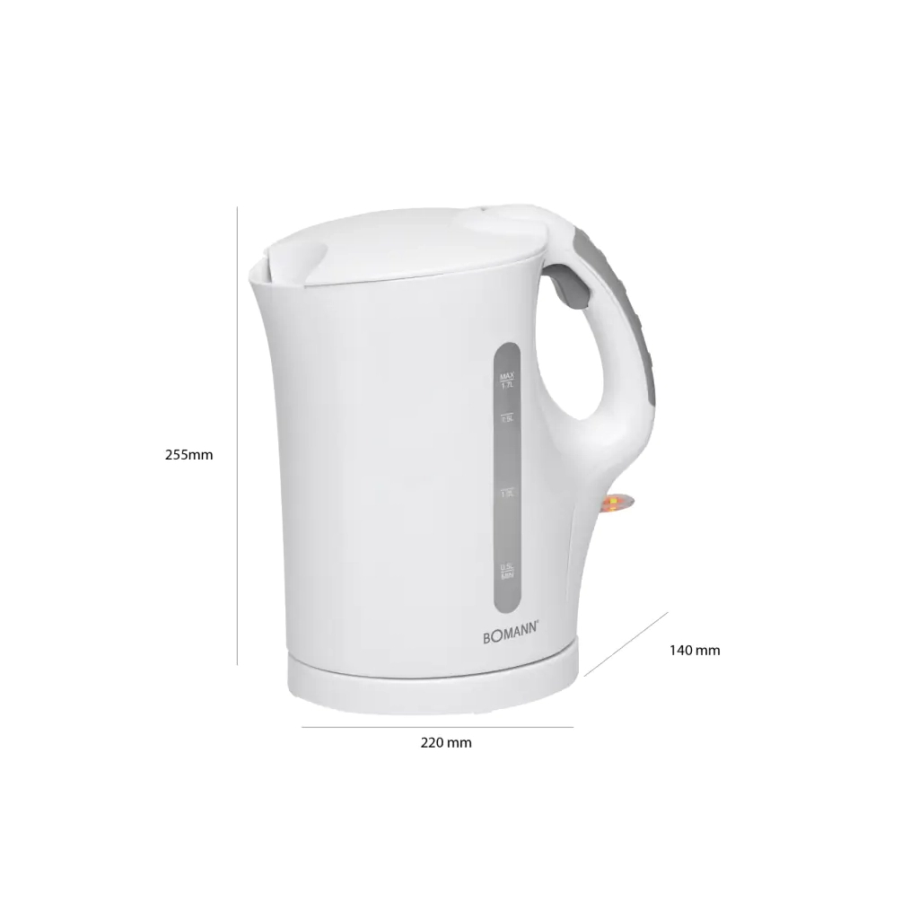 Электрочайник Bomann WK 5011 CB white (WK5011CB white) - 1