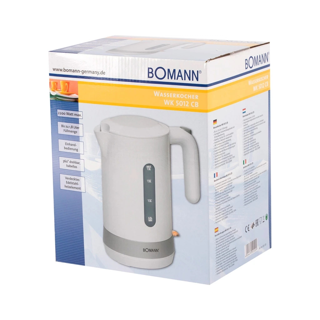 Электрочайник Bomann WK 5012 CB (WK5012CB) - 8