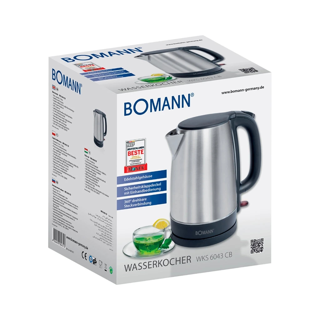 Электрочайник Bomann WKS 6043 CB (WKS6043CB) - 2