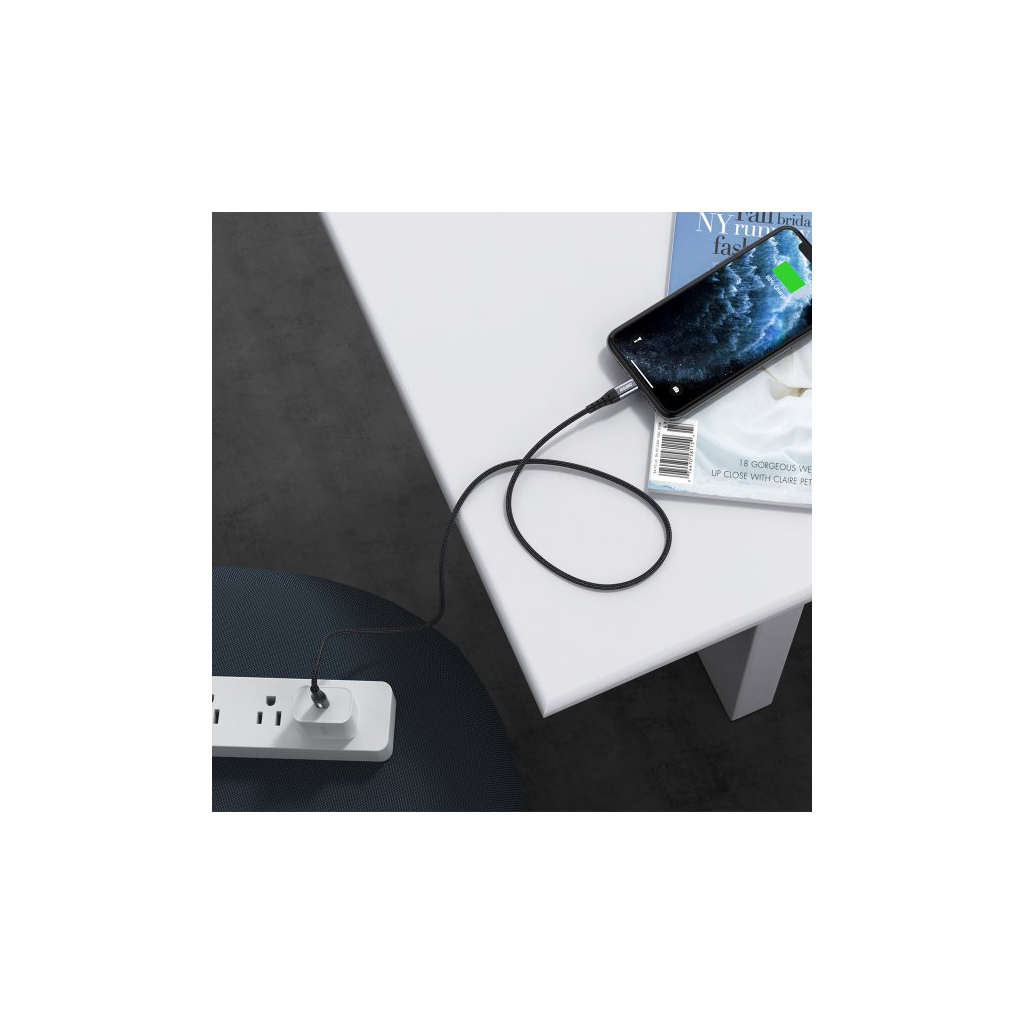 Дата кабель USB-C to Lightning 1.2m MFI Choetech (IP0039-BK) - 9