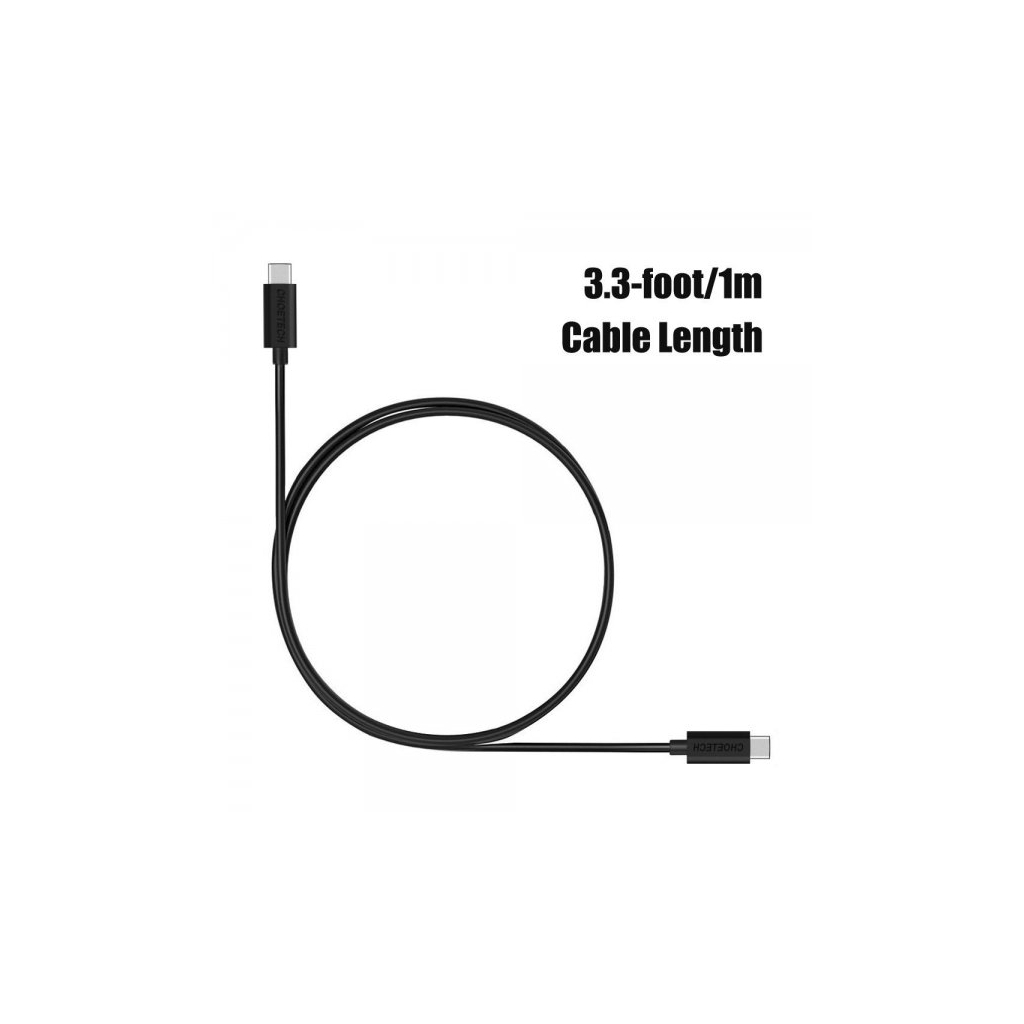 Дата кабель USB-C to USB-C 3.0m Choetech (CC0004) - 4