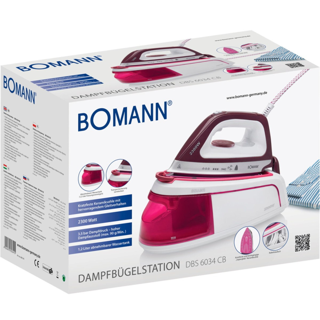 Утюг Bomann DBS 6034 CB (DBS6034CB) - 4