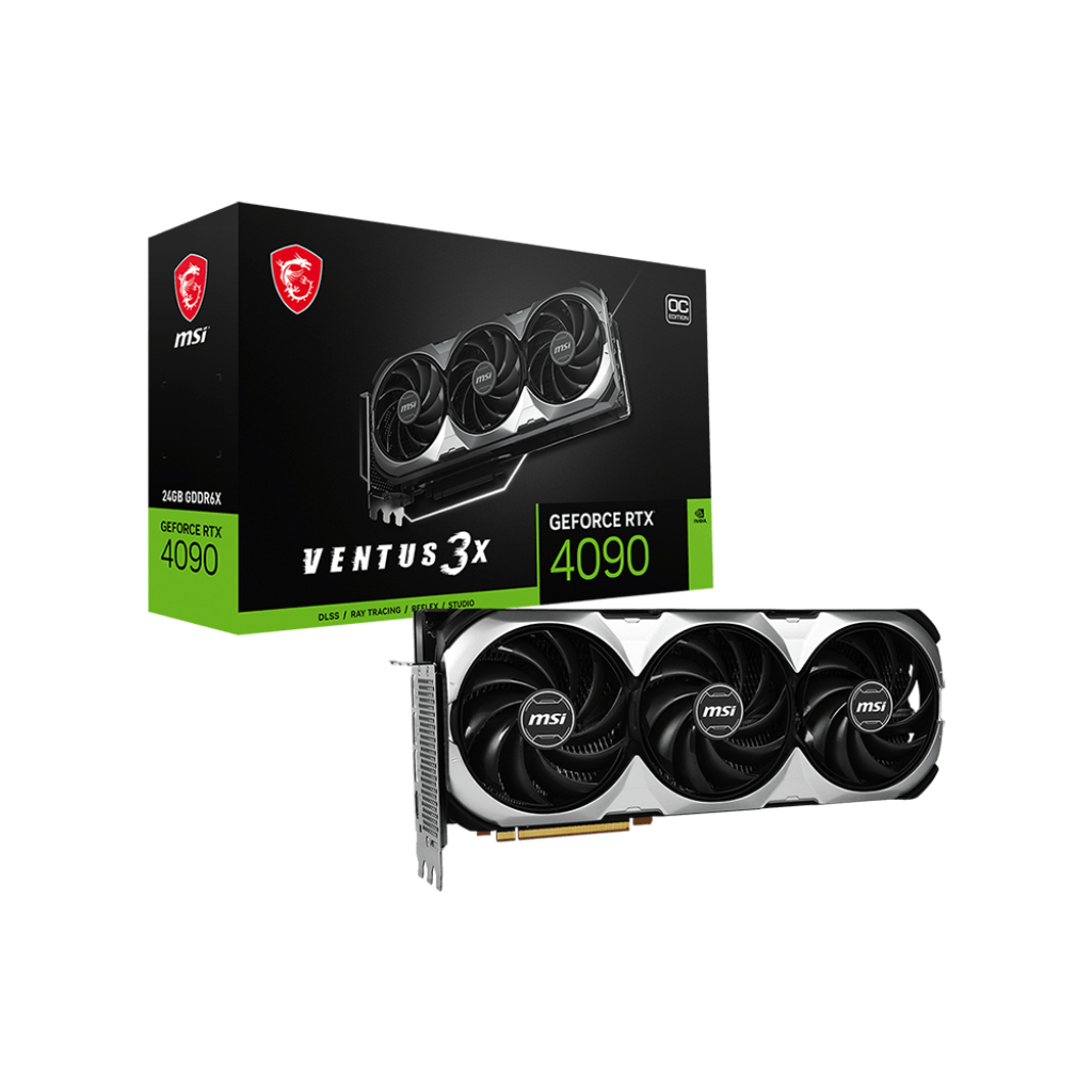 Видеокарта MSI GeForce RTX4090 24GB VENTUS 3X OC (RTX 4090 VENTUS 3X 24G OC) - 6