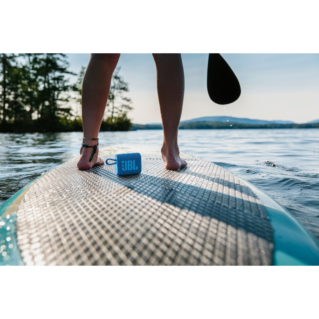 Акустическая система JBL Go 3 Eco Blue (JBLGO3ECOBLU) - 7