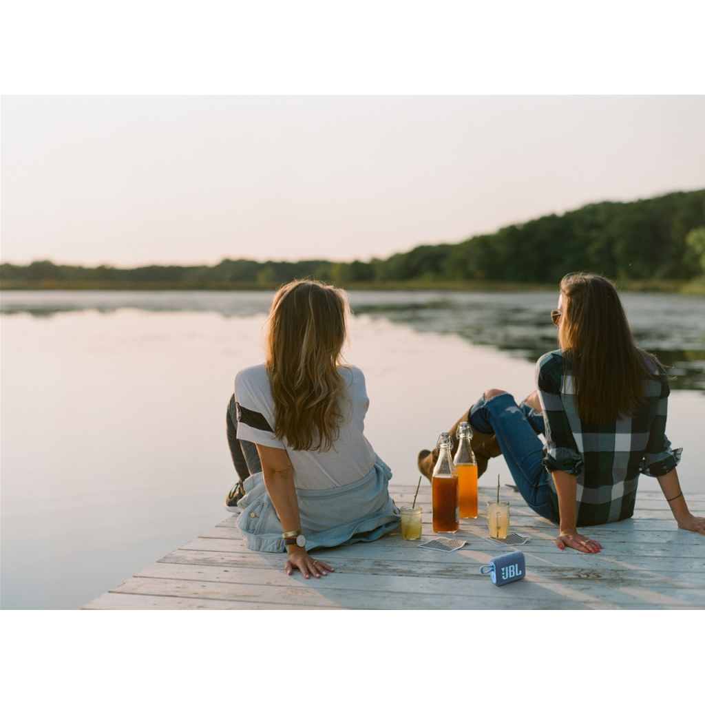 Акустическая система JBL Go 3 Eco Blue (JBLGO3ECOBLU) - 9