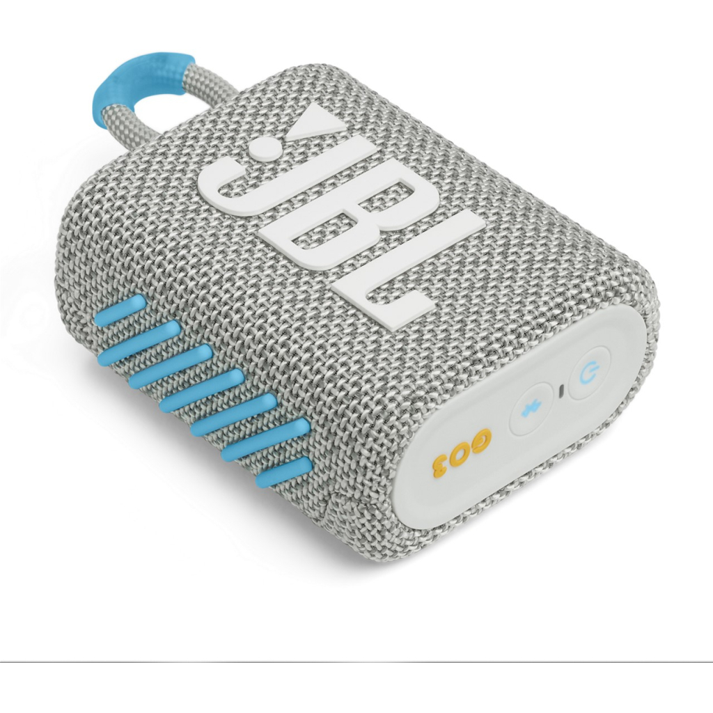 Акустическая система JBL Go 3 Eco White (JBLGO3ECOWHT) - 4