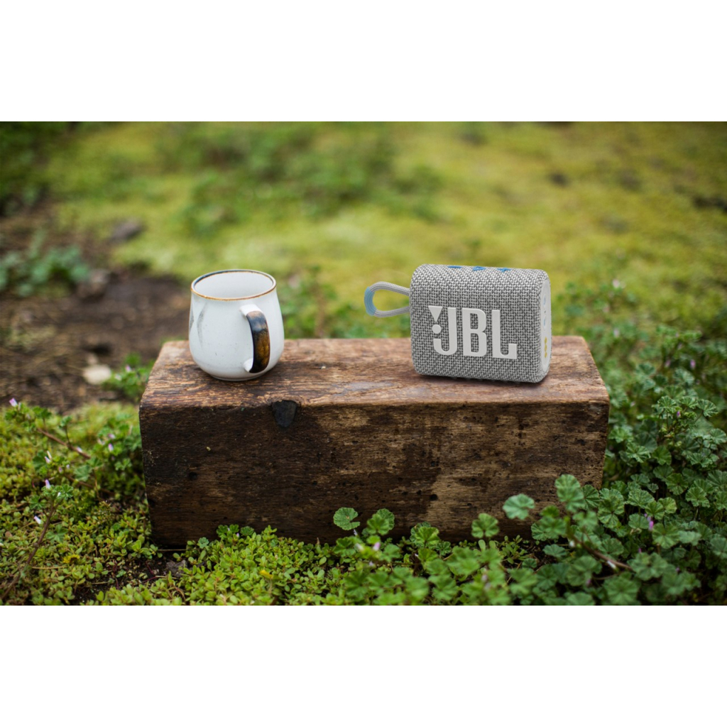 Акустическая система JBL Go 3 Eco White (JBLGO3ECOWHT) - 6