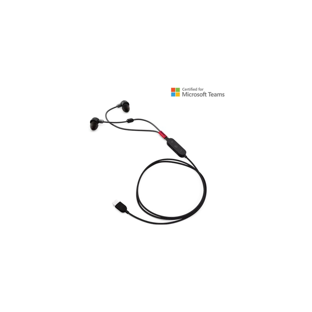 Наушники Lenovo Go USB-C ANC earphone (4XD1C99220) - 2