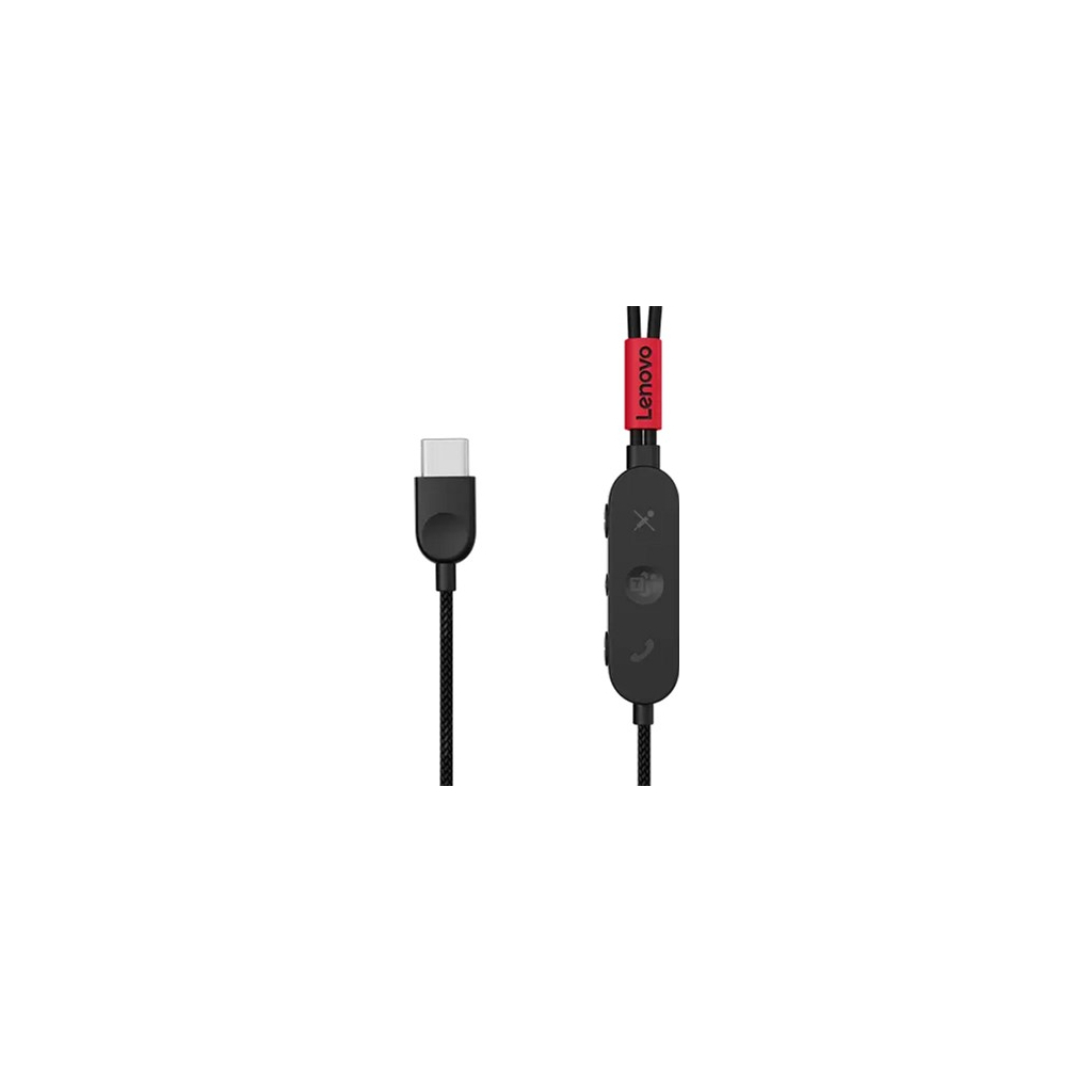 Наушники Lenovo Go USB-C ANC earphone (4XD1C99220) - 3