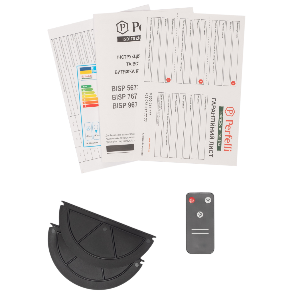 Вытяжка кухонная Perfelli BISP 7673 BL 1000 LED Strip - 9