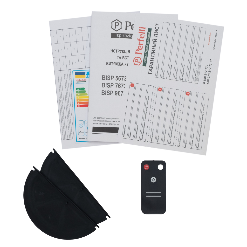 Вытяжка кухонная Perfelli BISP 7673 WH 1000 LED Strip - 9