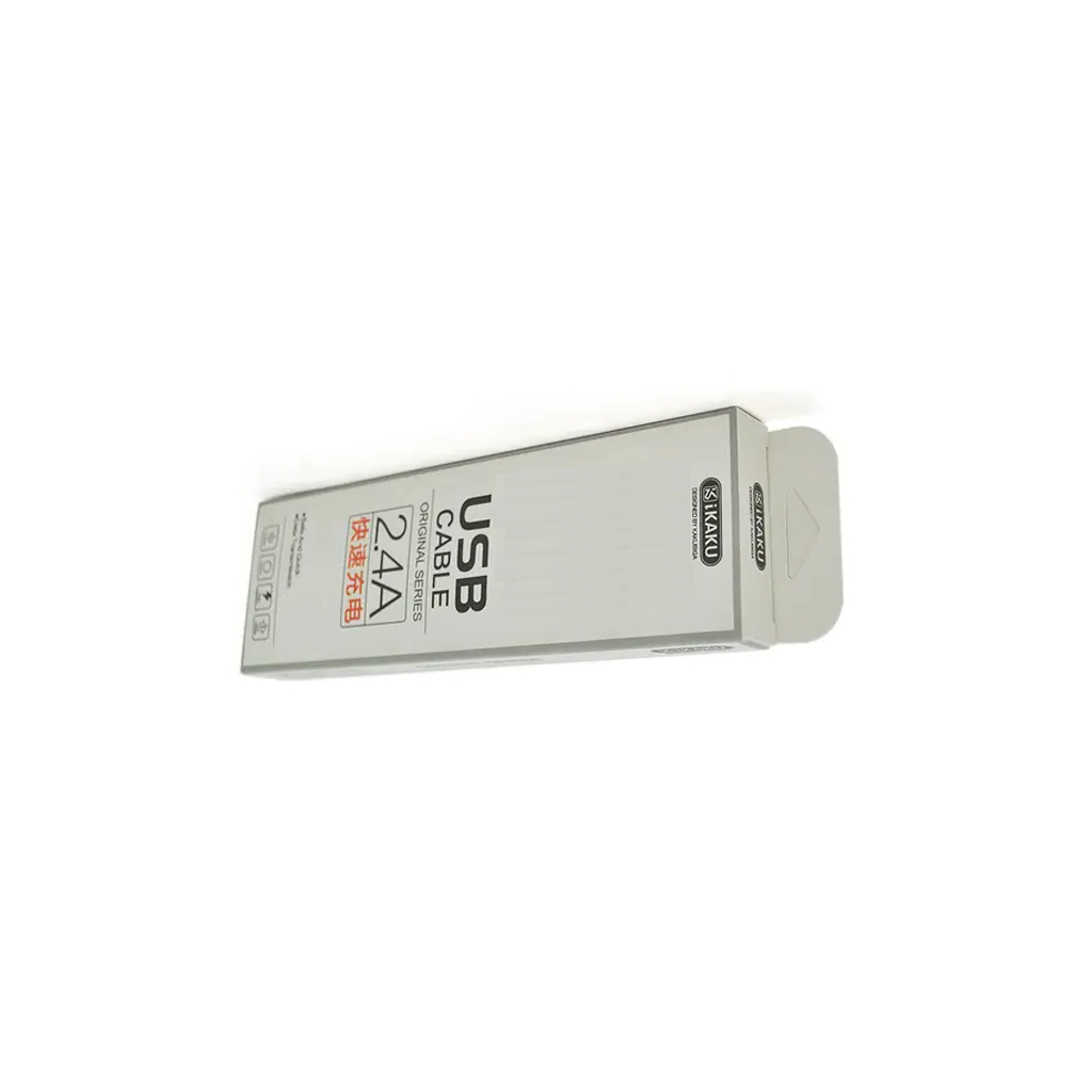 Дата кабель USB 2.0 AM to Micro 5P 1.0m KSC-285 PINNENG 2.4A White iKAKU (KSC-285-M) Дата кабель USB 2.0 AM to Micro 5P 1.0m KSC-285 PINNENG 2.4A White iKAKU (KSC-285-M)