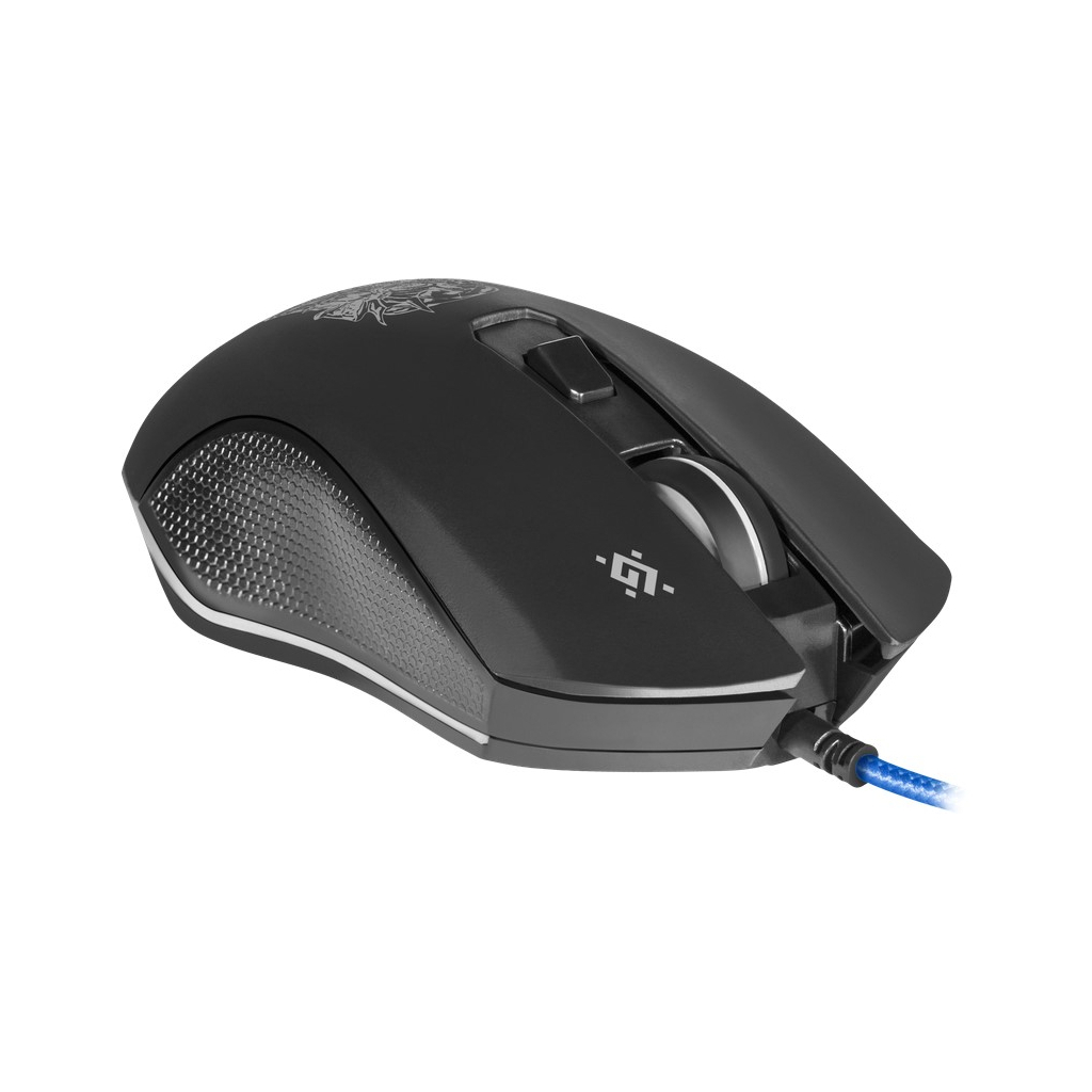 Мышка Defender Sleipnir GM-927 USB Black+ Килимок (52927) - 2