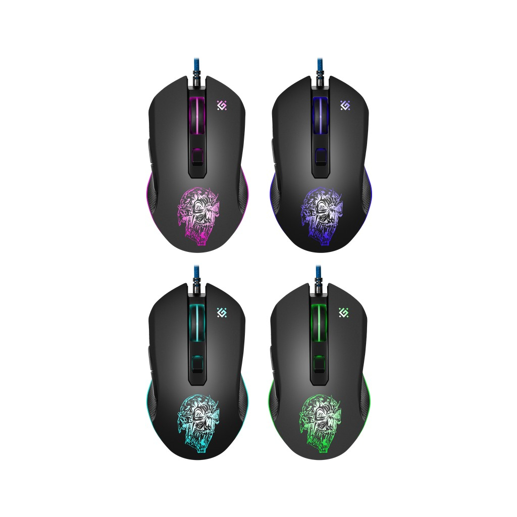 Мышка Defender Sleipnir GM-927 USB Black+ Килимок (52927) - 4