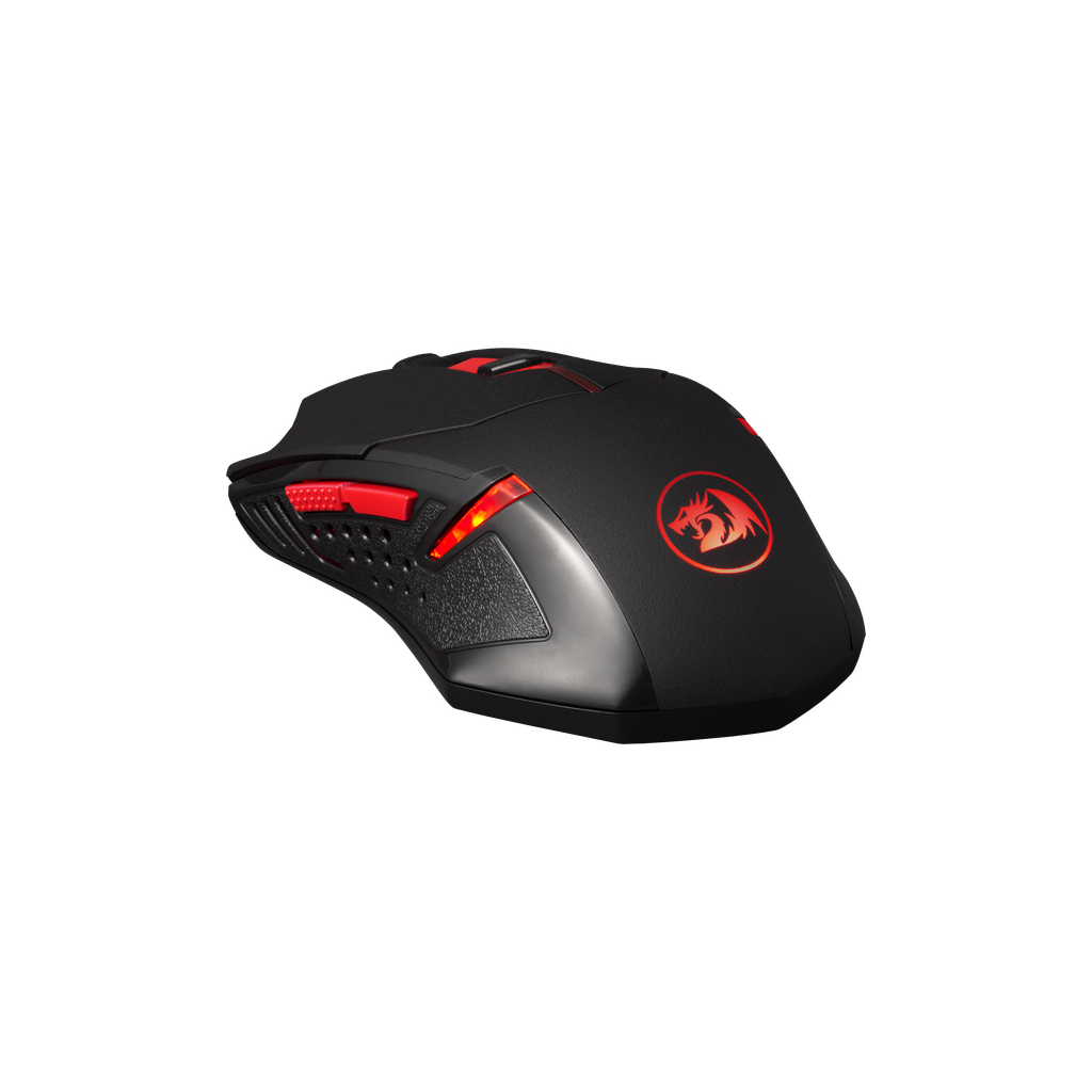 Мышка Redragon M601BA USB Black-Red + Килимок (78226) - 2