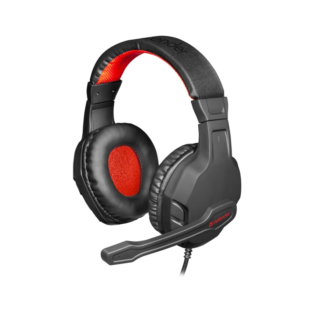 Наушники Defender Сujo Black-Red (64505) - 1
